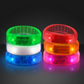 Blank Fashion Assorted Color LED Bracelet